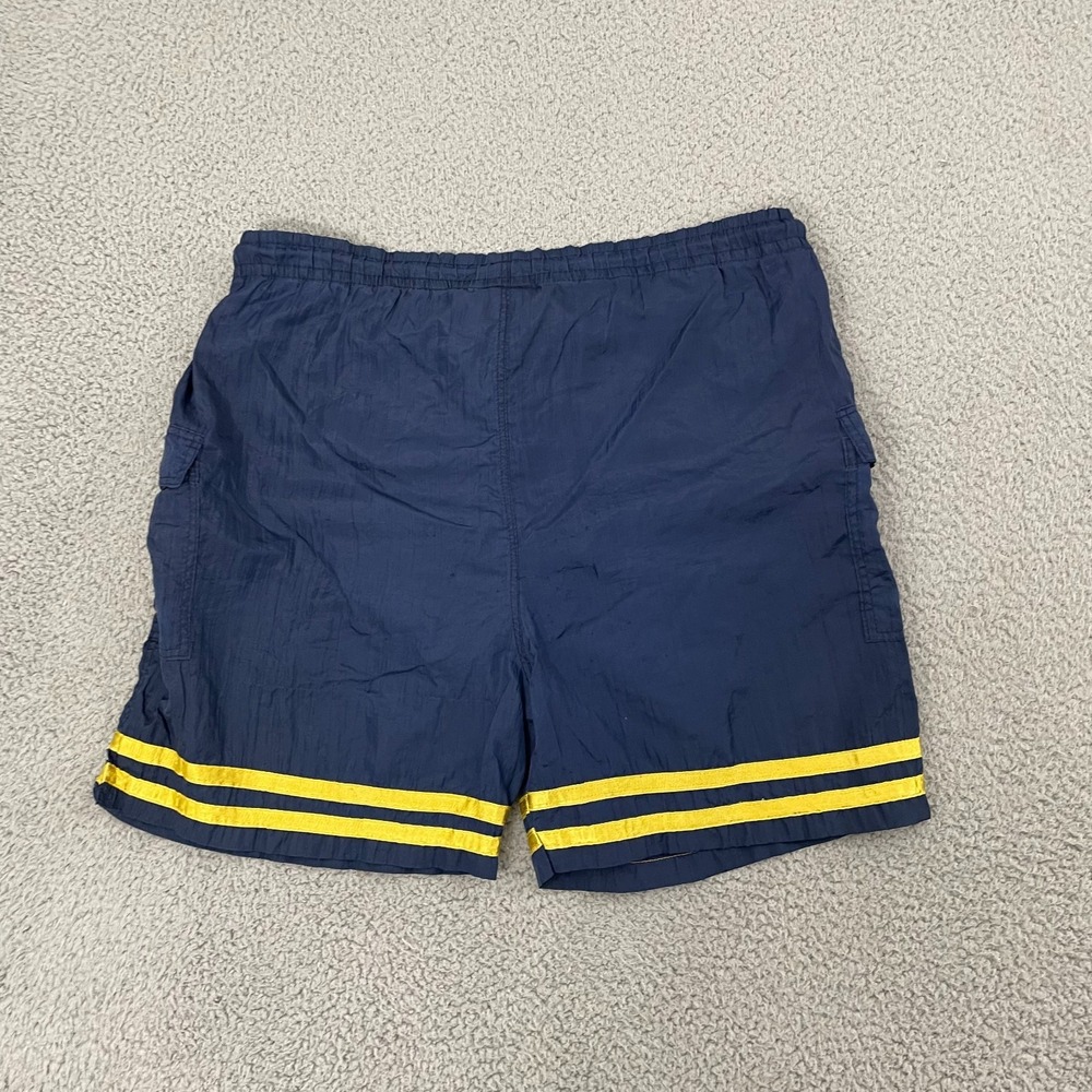 Corona Extra Beer Swim Trunks Men S Navy Striped Embroidered Beach Lined Cargo - Picture 7 of 12